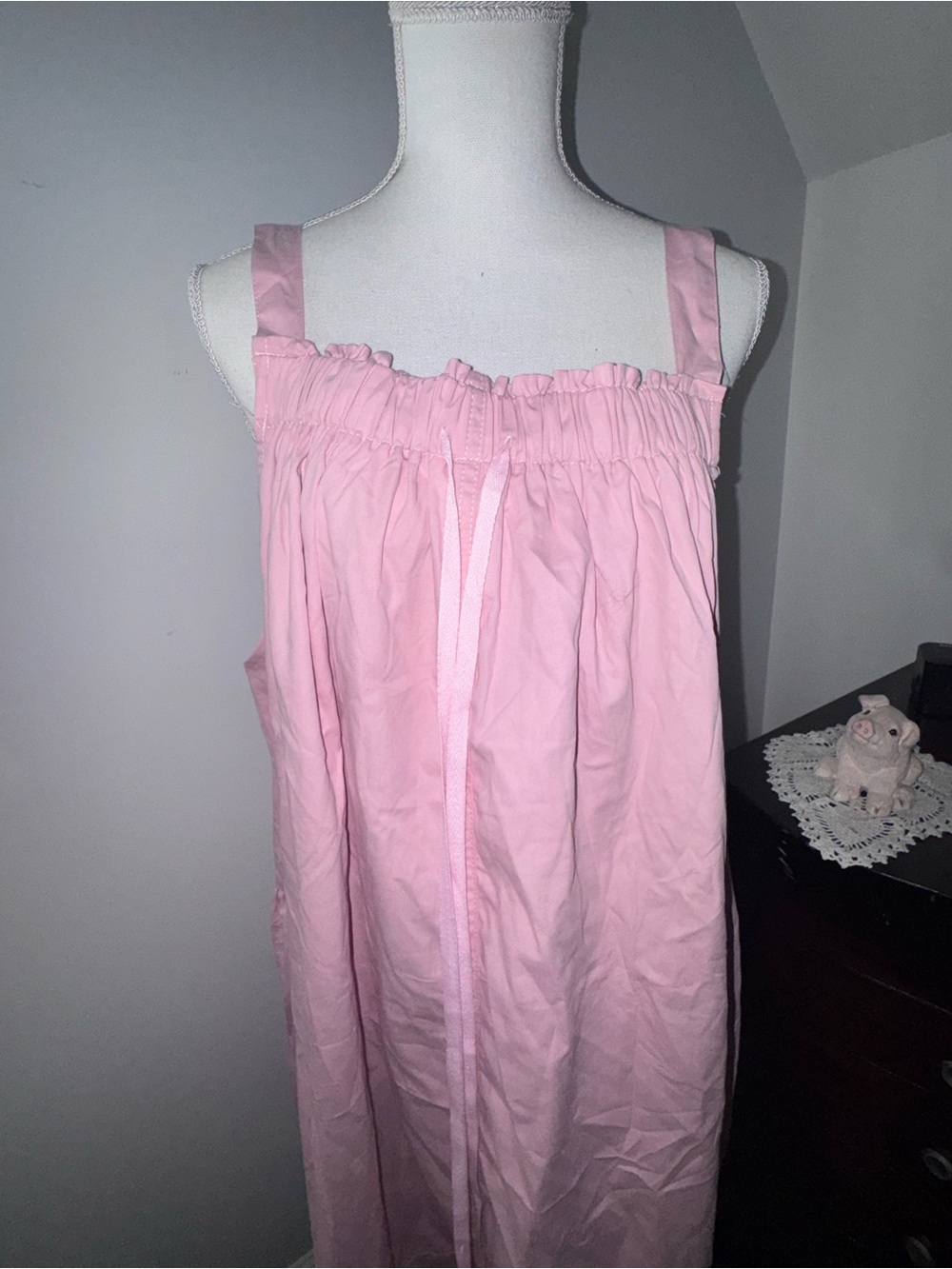 Pink Barrel Overall Midi Dresses - Picture 6 of 13